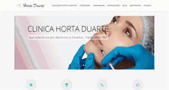 Desktop Screenshot of hortaduarte.com.br